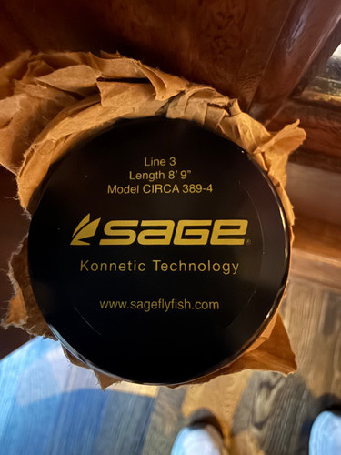 Sage circa 3wt dry fly - dry, rod