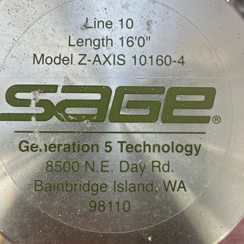 Sage axis 10160 - sage, z-axis