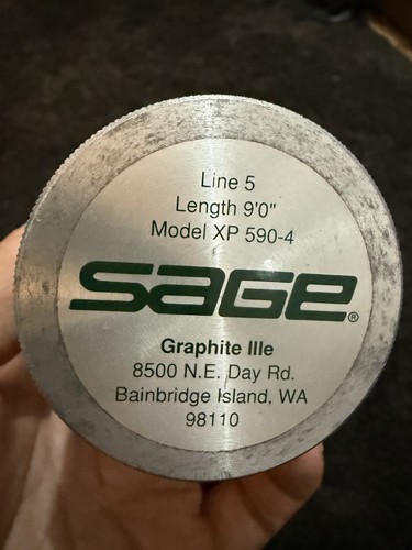 Sage 590 fly fishing - sage, xp