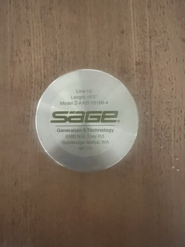 Sage axis 16 - z-axis, salmon