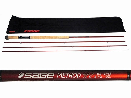 Sage method 6126 6wt - 6126-4, 12'6"