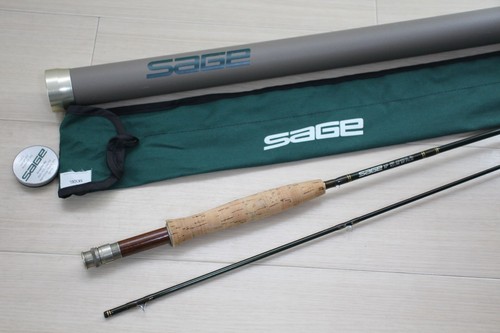 Sage 380 fly rod - fly, #3